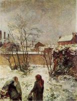 Gauguin, Paul - The Garden in Winter, rue Carcel